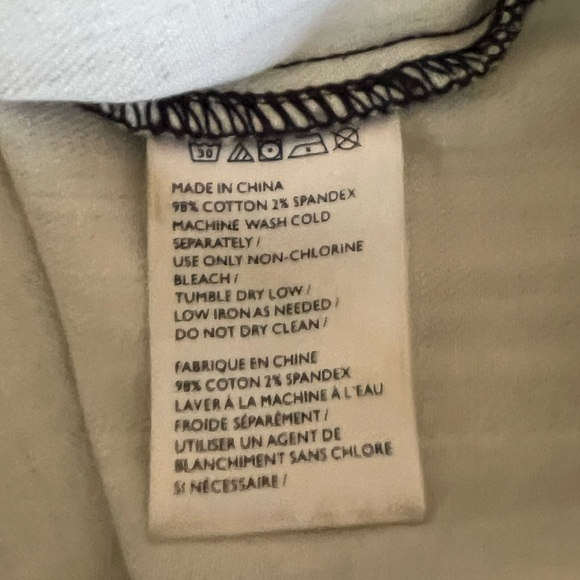 {Urban Outfitters} Striped Contrast Zipper Mini Denim Skirt - Womens Large - Picture 10 of 10